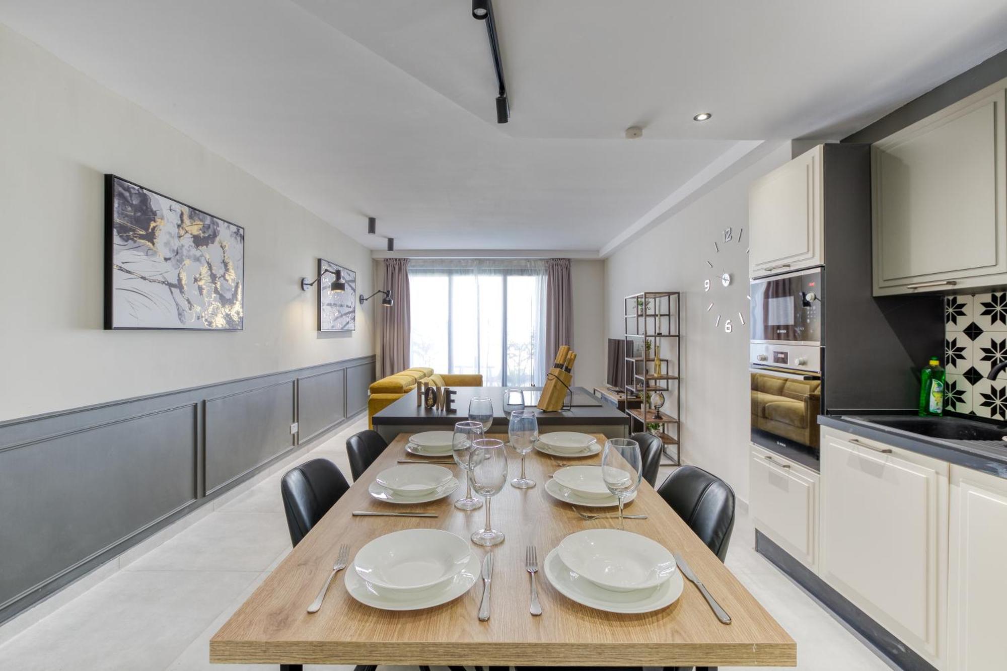 Stylish 3Br Luxury Apartment In Sliema-14 Bagian luar foto